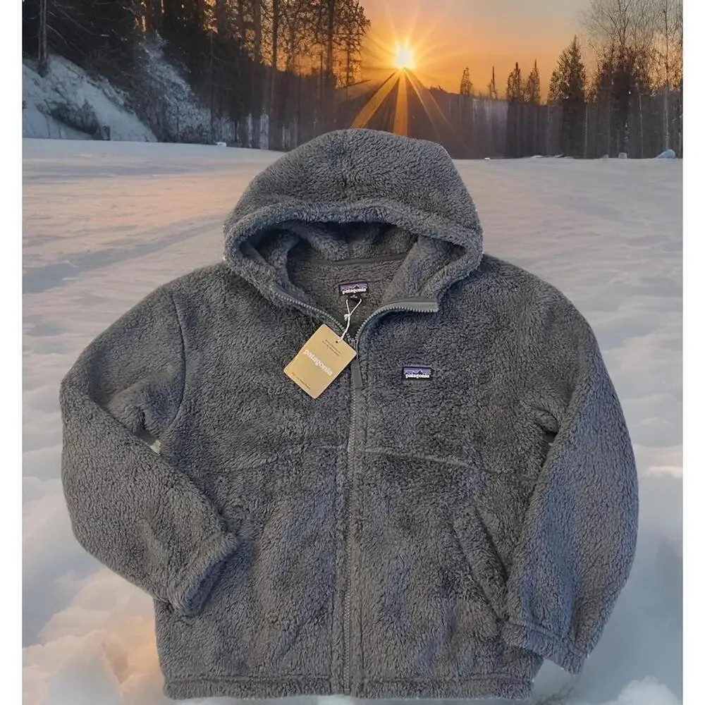 $99 Patagonia Kids Los Gatos Hoody Forge Grey Size XL Jacket Coat - Picture 2 of 6